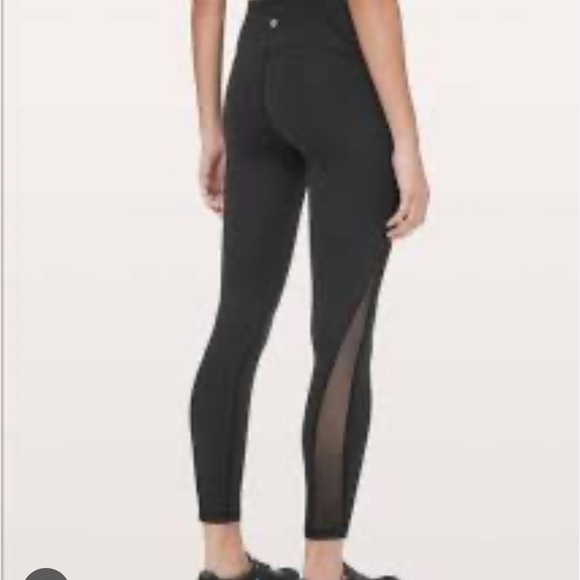 Lululemon Legging Mesh Detail - Picture 1 of 14